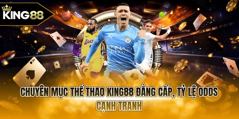 Chuyên mục thể thao KING88 đẳng cấp, tỷ lệ odds cạnh tranh