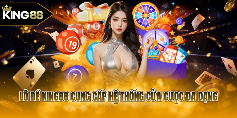 Lô đề KING88 cung cấp hệ thống cửa cược đa dạng