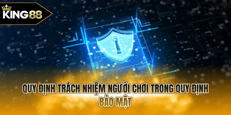 Quy định trách nhiệm người chơi trong quy định bảo mật